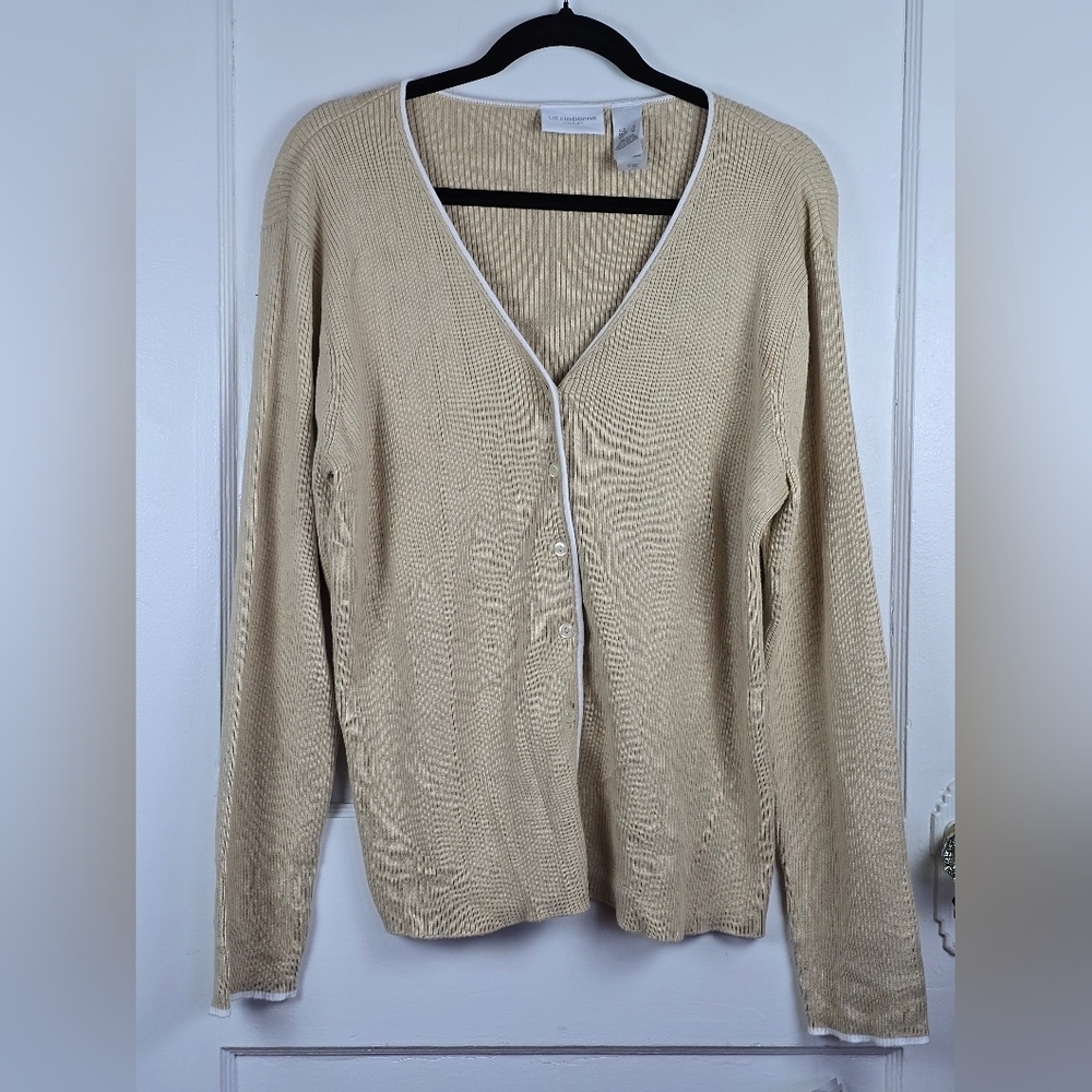 NWT Liz Claiborne Cardigan XL